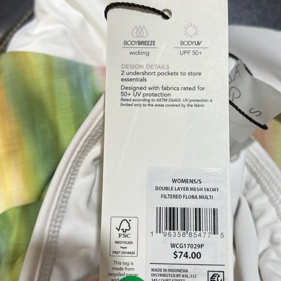 CALIA Women's Double Layer Mesh Golf Skort - Picture 8 of 13